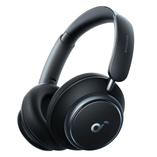 Space Q45 | Long-Lasting Noise Cancelling Headphones-Black